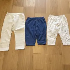 【3点セット】レギンス ユニクロ 90cm 80cm