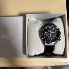 クロノグラフ 腕時計 SBTR021 純正ベルト未使用 スピードマスター似