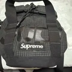 Supreme ブラック ショルダーバッグ