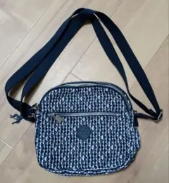 Kipling ショルダーバッグ 総柄　ダイアモンド柄