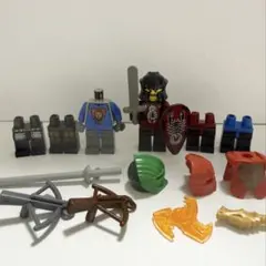 レゴ　ナイトキングダム　ミニフィグ　武器防具