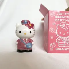 ハローキティ 陶器貯金箱 花柄1990年製レア - メルカリ
