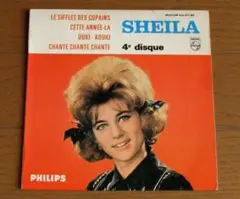 ヴィンテージ 仏盤 シェイラ No.4 ＥＰレコード SHEILA 1963年