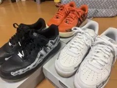 Nike Air Force 1スケルトン 三色セット 27.5cm まとめ売り