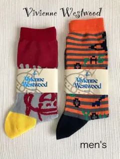 【新品未使用】 Vivienne Westwood メンズソックス 2足セット