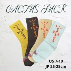 CACTUS JACK ロゴ クルーソックス 4足セットのサムネイル