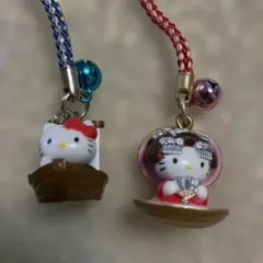 ハローキティ ストラップ セット