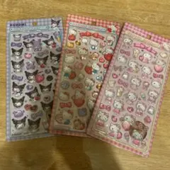 【国内正規品】 ボンボンドロップシール サンリオ ハローキティ クロミ 3種類