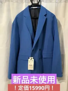 ダブルブレスト テーラードジャケット