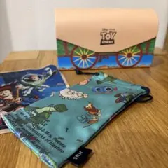 JINS Toy Story メガネケース 巾着 メガネ拭きセット - メルカリ