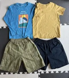 キッズ服 Tシャツとショートパンツセット