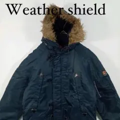 80s Weather shield ネイビー モッズコート S　ヴィンテージ