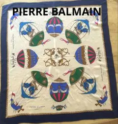 PIERRE BALMAIN バルマン 大判 スカーフ 淡色 RG711 - メルカリ