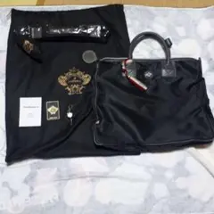 超美品！オロビアンコビジネスバッグ　ショルダー付き　おまけキーホルダー付き