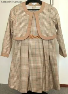 Catherine Cottage　チェック柄ジャケット付きドレス
