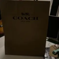COACH ブラウン紙袋