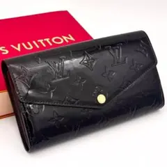 新型 ルイヴィトン ヴェルニ ポルトフォイユ アラマント サラ