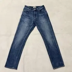 完売/ヤヌーク/セミフレアデニムパンツ/裾切りっぱなし/57141301