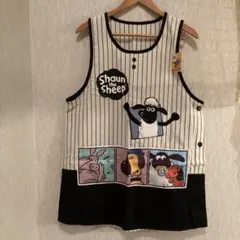 Shaun the Sheep ストライプエプロン M-Lサイズ