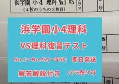 2025年最新】浜学園 復習テスト 小4の人気アイテム - メルカリ