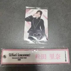 櫻坂46 松田里奈 5thTOURイオンカード特典 チェキ風フォトカード 大阪