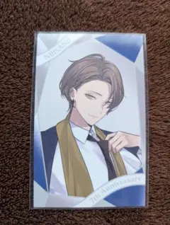 にじさんじ　7周年　ランダムチェキ風カード　特典ステッカー　加賀美ハヤト