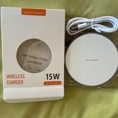 15W ワイヤレス充電器 Qi規格