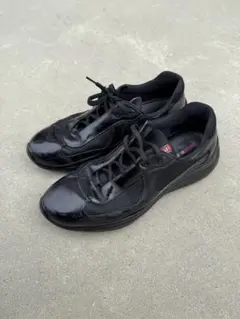 Prada Sport Americas cup 美品 パテントレザー - メルカリ