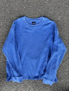 00s old GAP サーマル　長袖　短丈　y2k アーカイブ　シティ