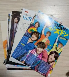 SixTONES 雑誌 切り抜き まとめ売り 110枚 - メルカリ