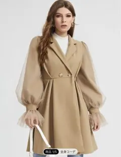 SHEINフェミニン系コートXL