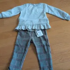 新品タグ付きあったか裏起毛衣類サイズ95