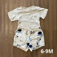 H&M★セットアップ　夏服　ベビー　ボーイ　ロンパース