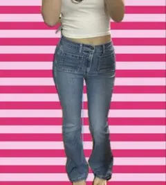 GAP '70s Flare High Rise デニム 25 海外ガール