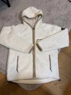 AIGLE フード付きフリースジャケット 38サイズ
