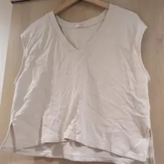 GLACIER ベスト オフホワイト L