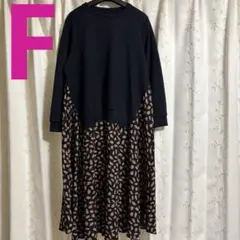 SOOAMI 韓国ファッション 大きいサイズ XL.3L ロングワンピース・長袖