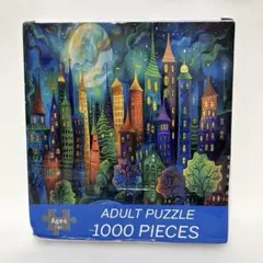 カラフルな街並み 大人向けジグソーパズル 海外製 1000ピース