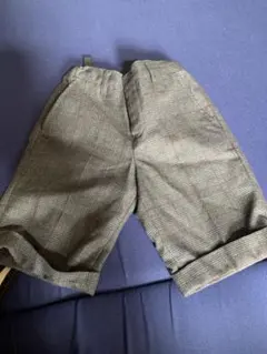 COMME CA ISM チェック柄 半ズボン 110A