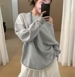 ワンショルダー　スウェット
