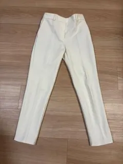 PLST ホワイト スティックパンツ XXS プラステ