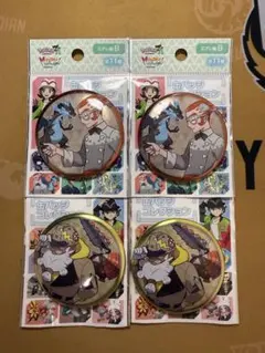 ポケモン トレーナーズ 缶バッジ ミアレ ZA グリ&メガリザードンX ポケモン トレーナーズ 缶バッジ ミアレ ZA グリ&メガリザードンX