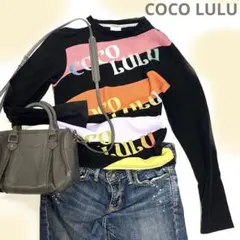 【激レア・当時物】　COCO LULU ボーダー　ロゴプリント ロンT ギャル