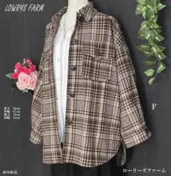 ローリーズファーム レディースチェックCPOジャケットのサムネイル