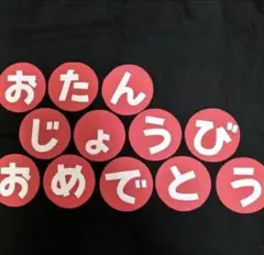 保育 07 壁面飾り 文字 おたんじょうびおめでとう 誕生日表 誕生表