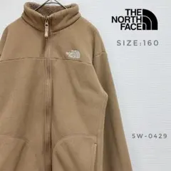 THE NORTH FACE ザノースフェイス フリースジャケット 茶 キッズ