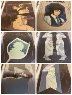 ufotable モクテル　銀座　冨岡義勇　コレクションロト　クリアファイル6枚