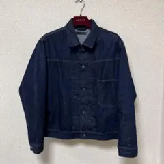 ユニクロ デニムトラッカージャケット 68Blue Lサイズ