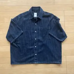 GAP デニムオーバーサイズ ストレートヘムシャツ XSのサムネイル