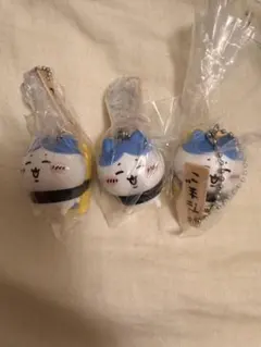 ちいかわ寿司 フィギュアキーホルダー ハチワレ　　3個セット